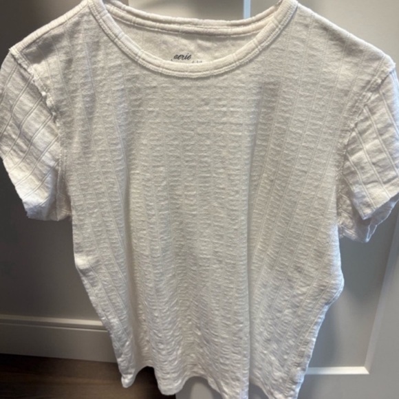 Aerie Pointelle Vintage T-Shirt - Picture 5 of 7